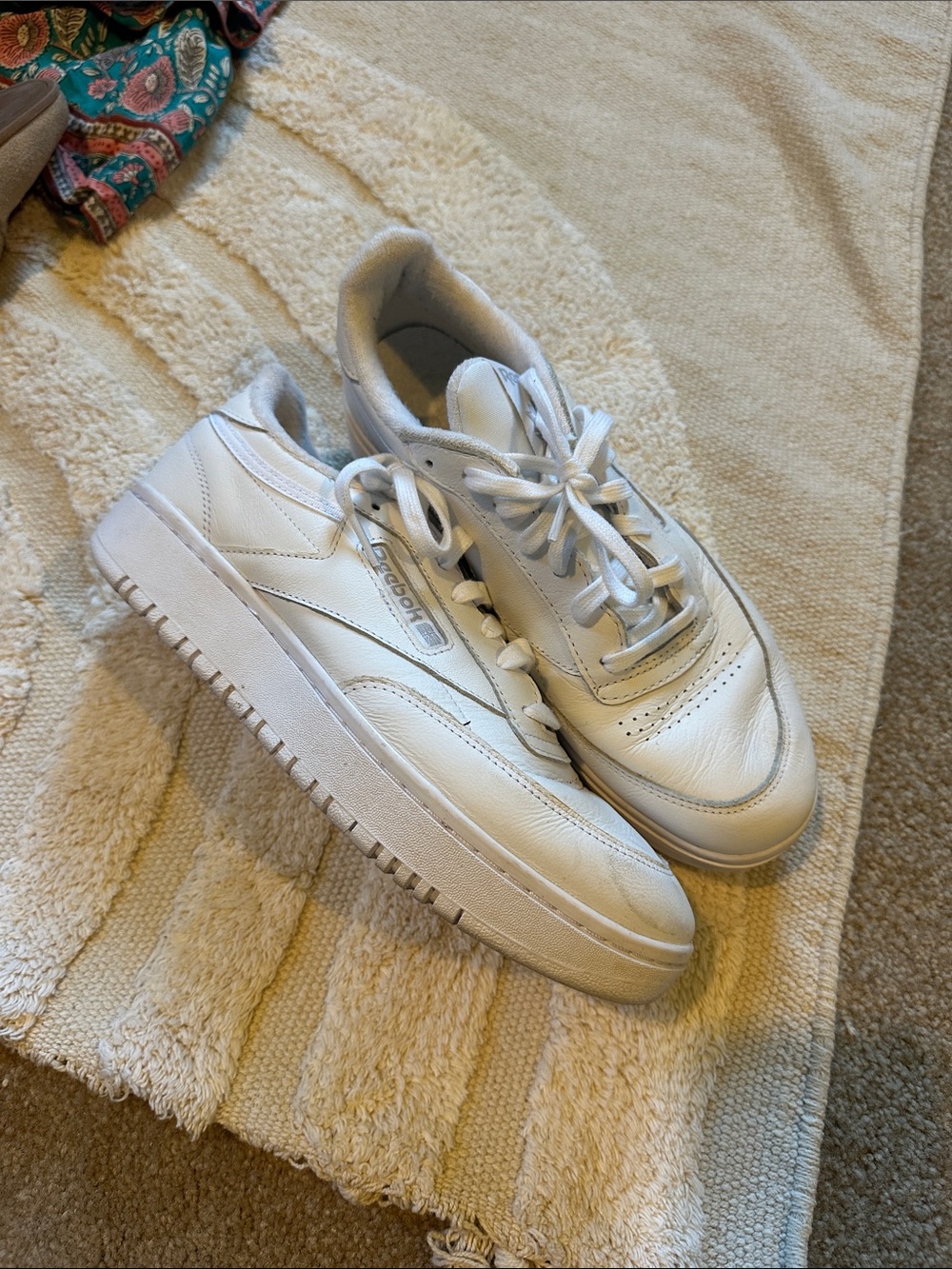 Reebok women’s sneaker platform